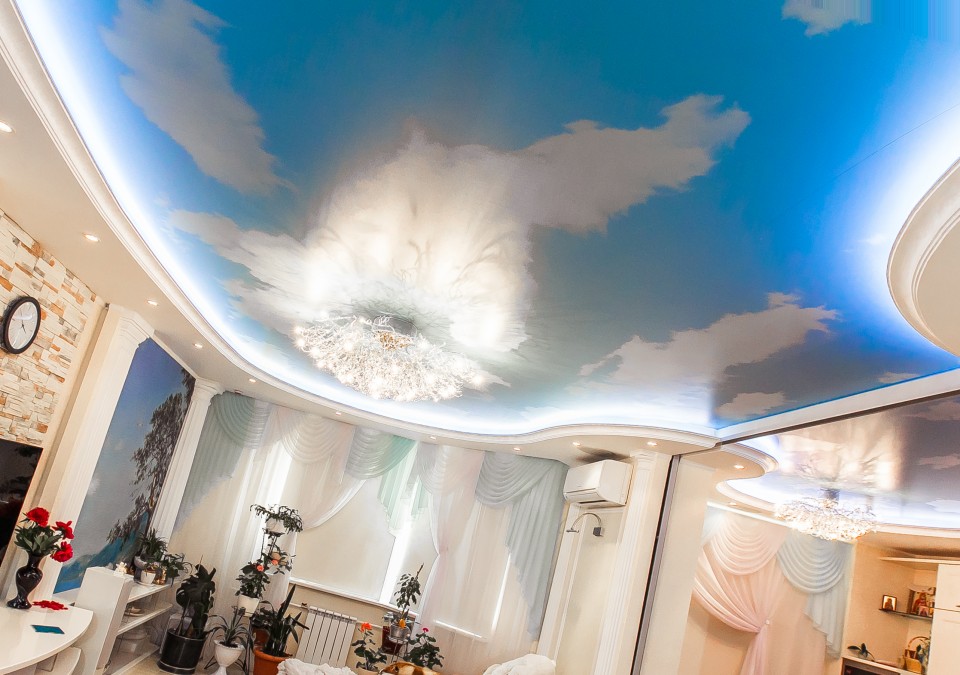 Заказать потолок с фотопечатью в г. Элиста